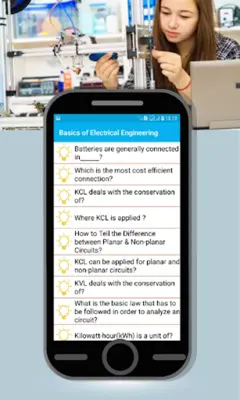 Electrical MCQs android App screenshot 0